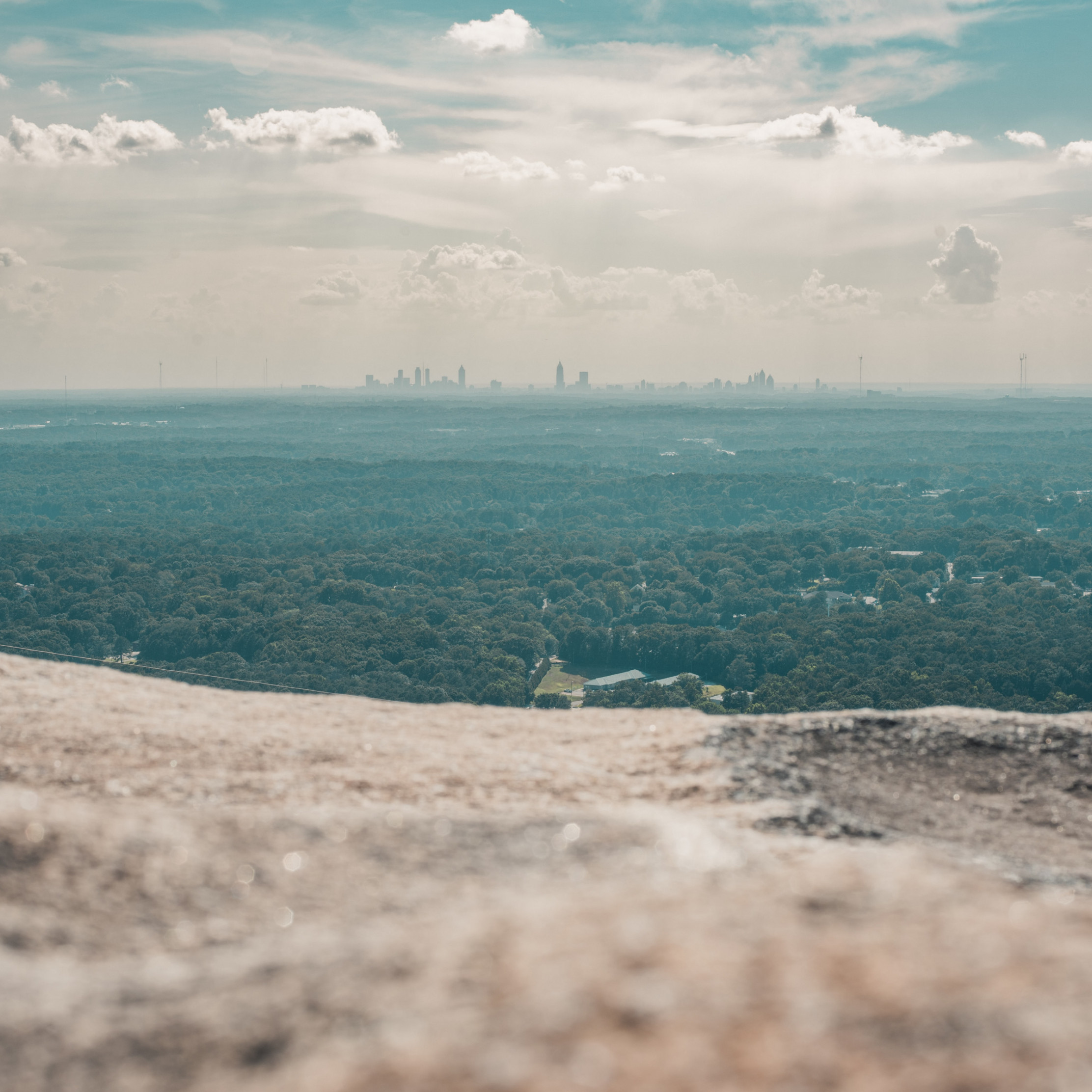 Top of Stone Mountain, Georgia wallpaper 2224x2224