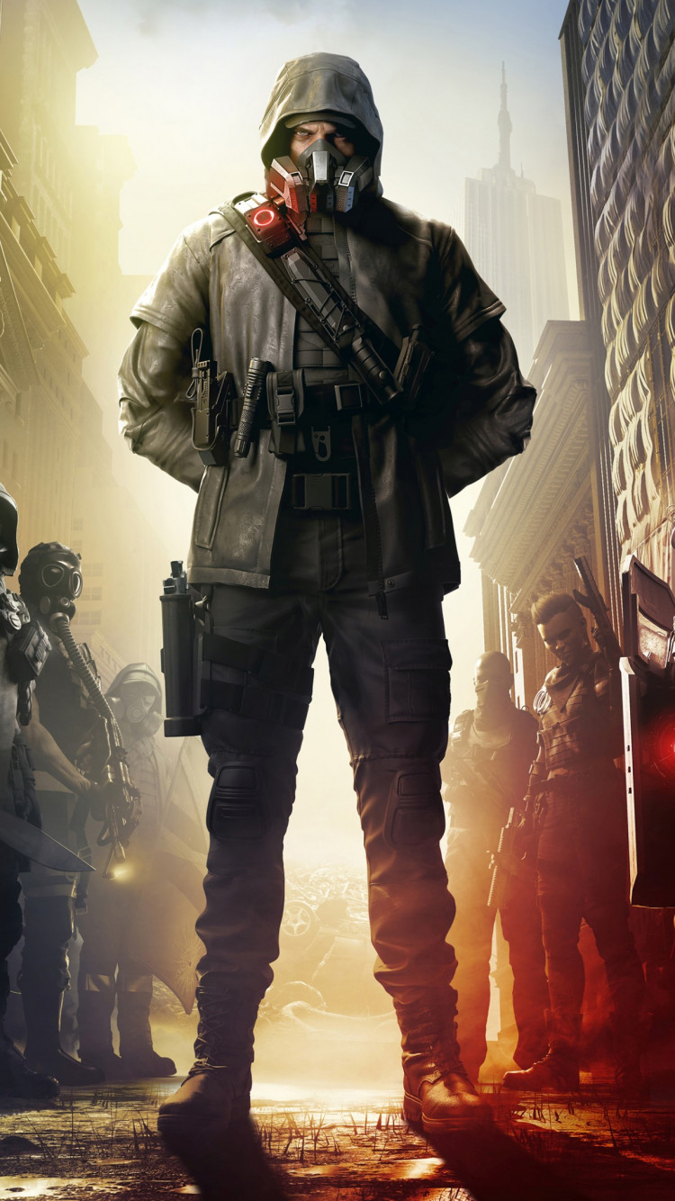 Tom Clancy's The Division 2 poster wallpaper 750x1334