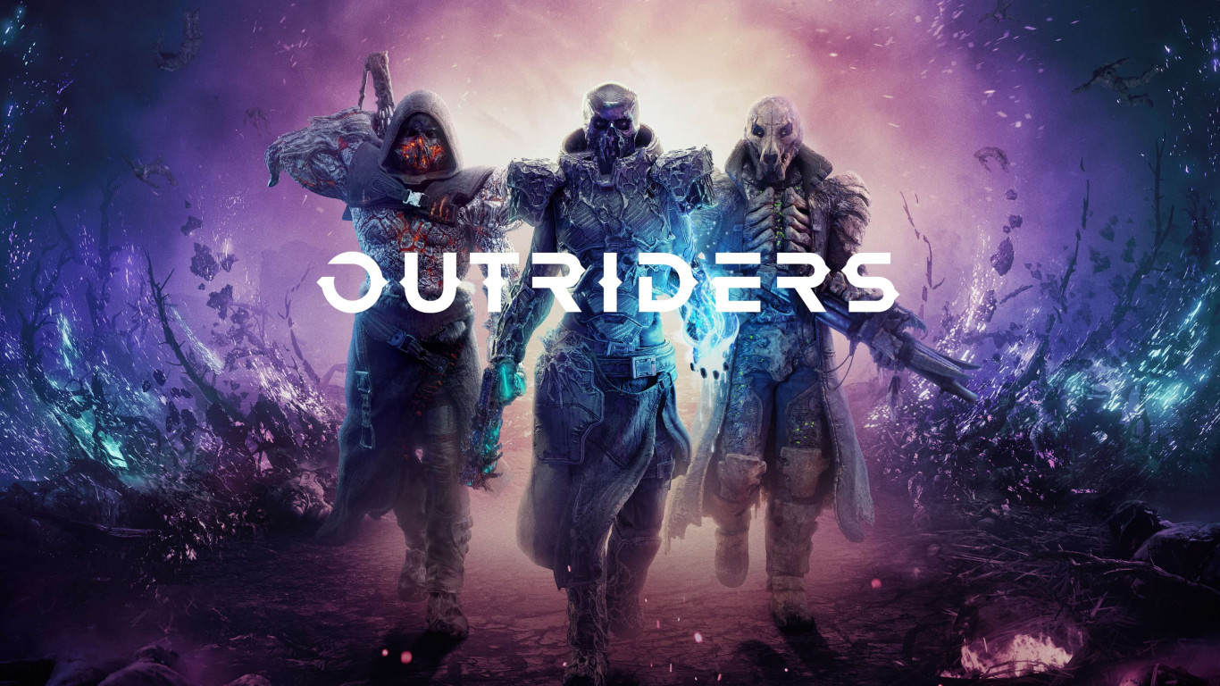 Outriders wallpaper 1366x768