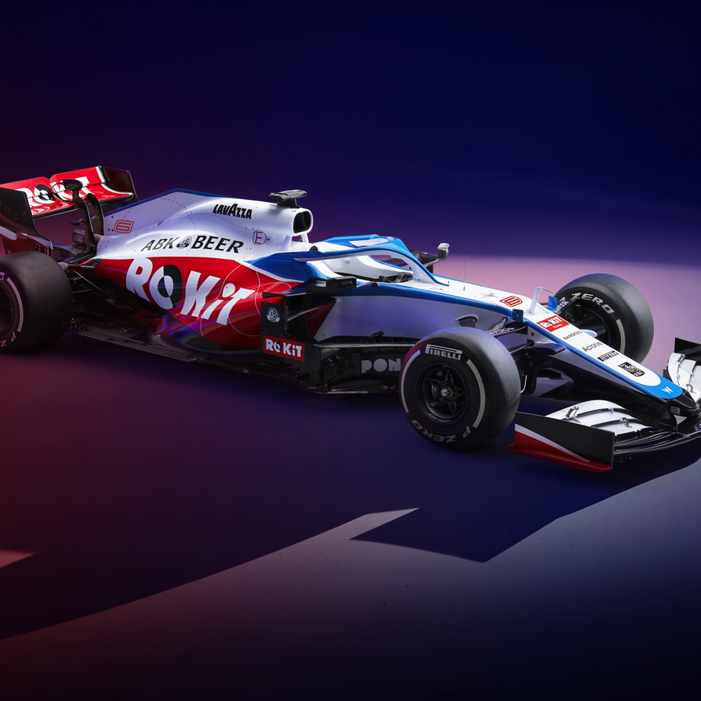 Williams F1 FW43 2020 wallpaper 1024x1024
