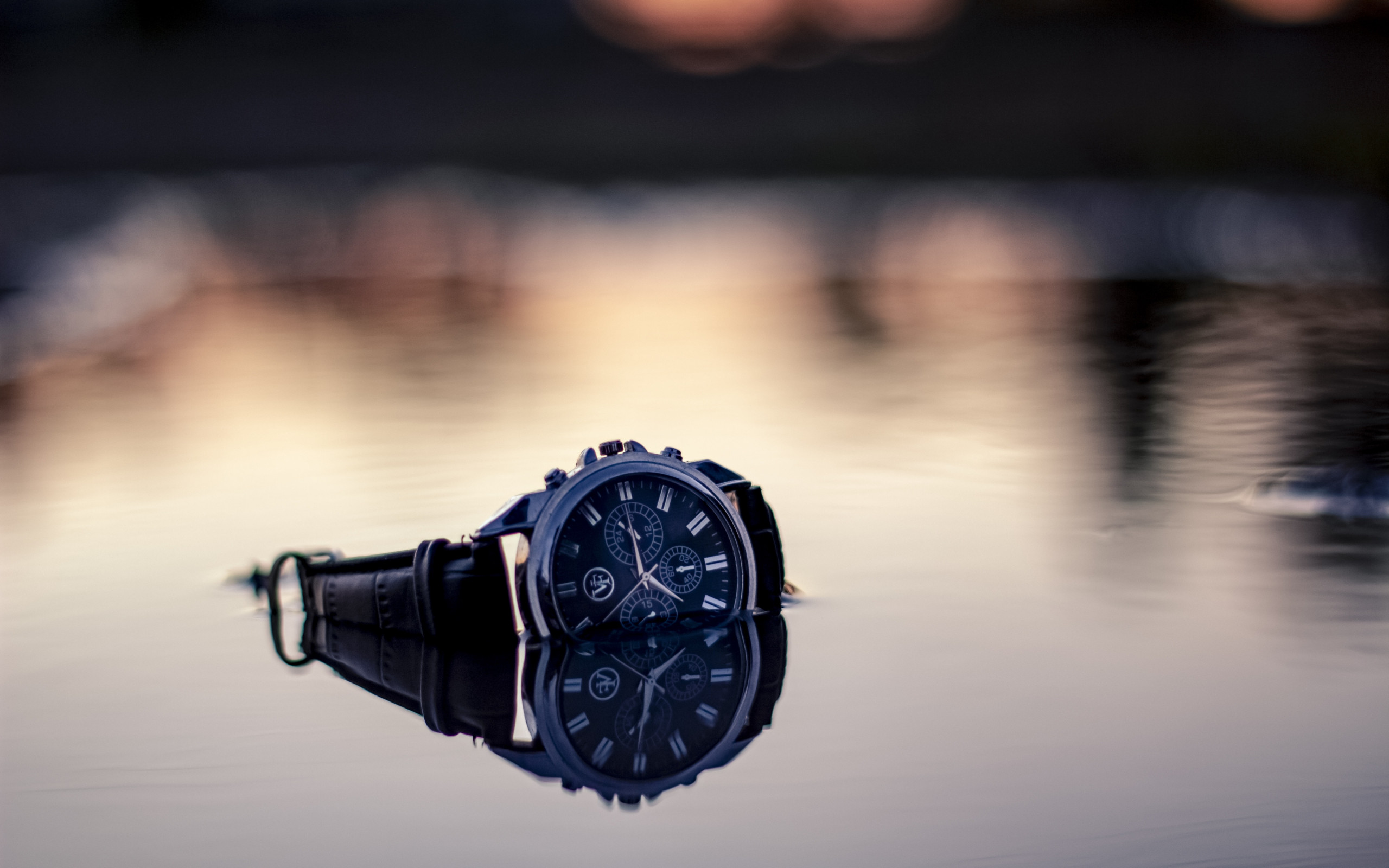 Часы в воде. 24 часа на озере