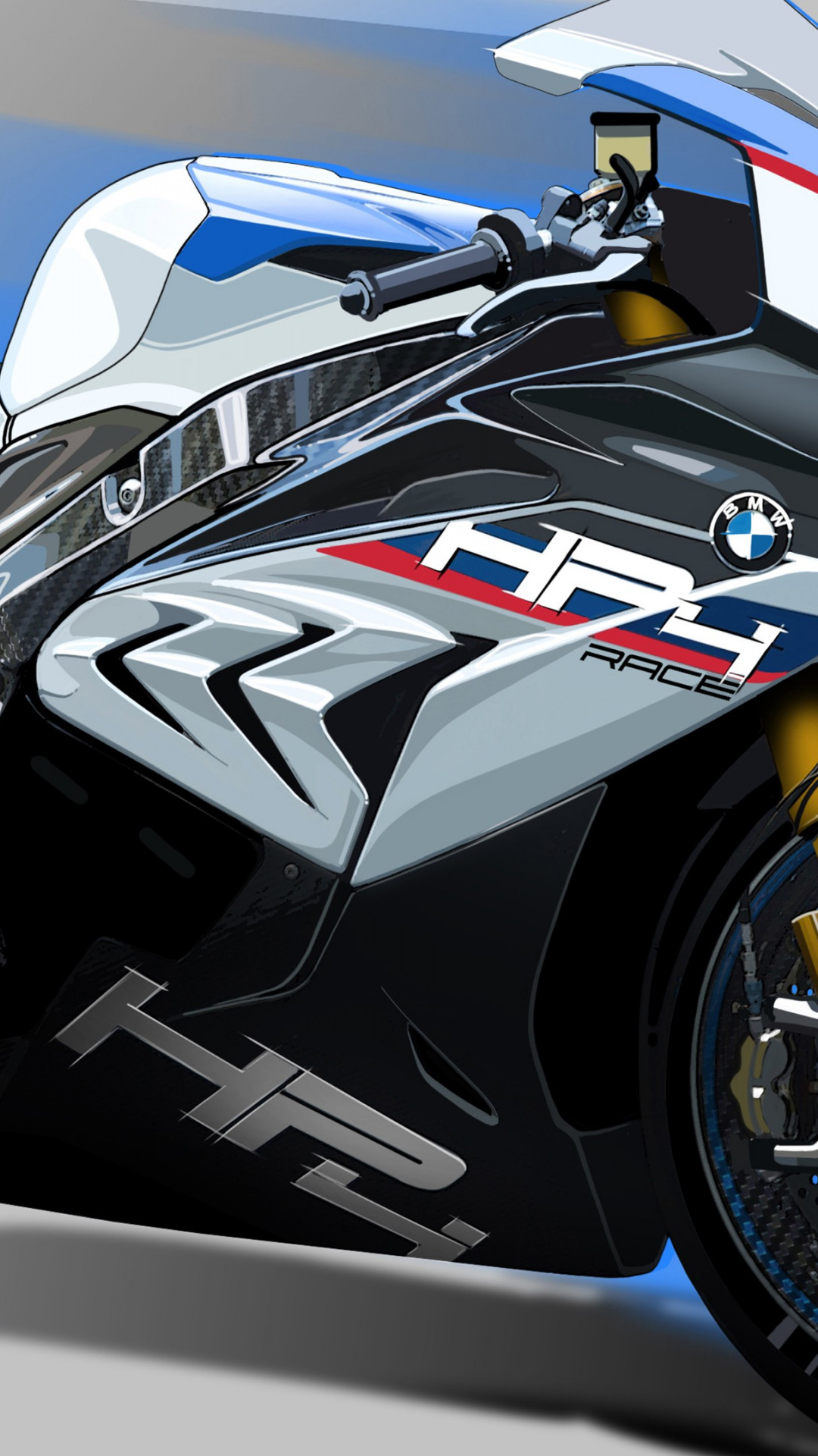BMW HP4 Race wallpaper 1080x1920
