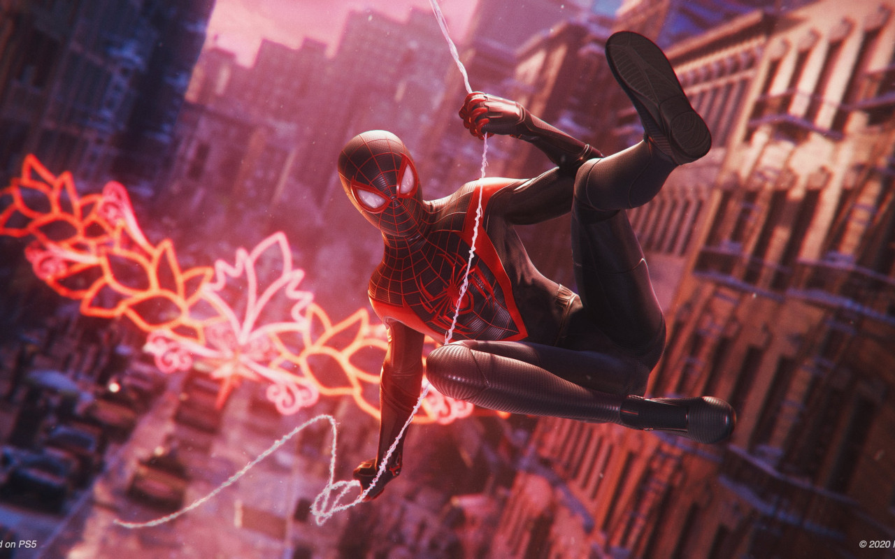 Spider Man: Miles Morales wallpaper 1280x800