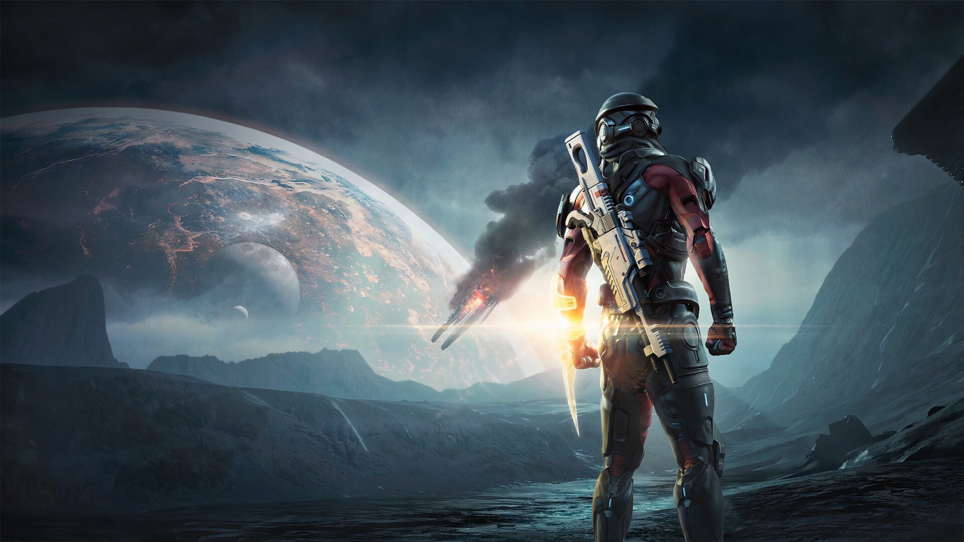 Mass Effect: Andromeda wallpaper 1366x768