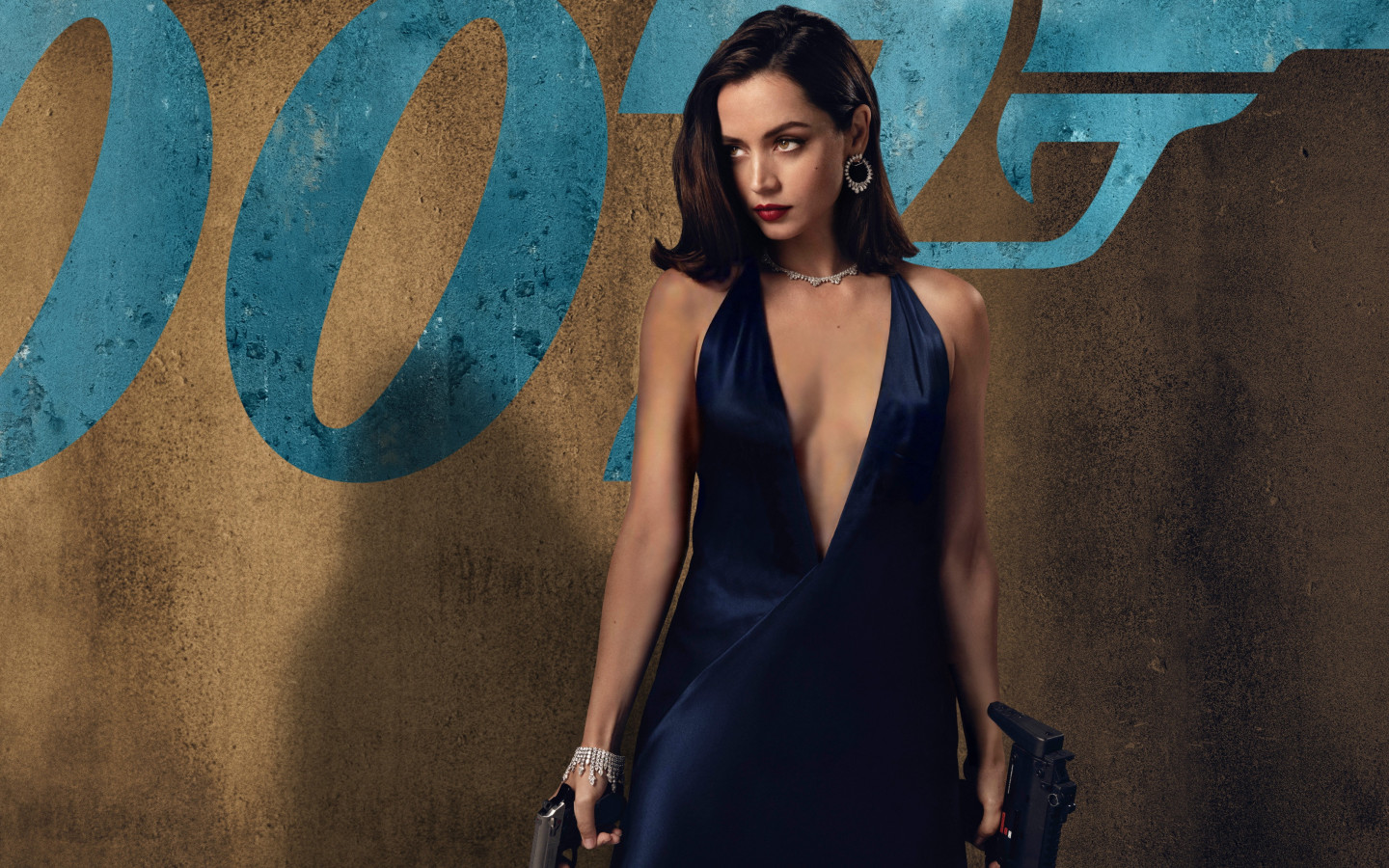 Ana de Armas in No Time to Die 007 wallpaper 1440x900