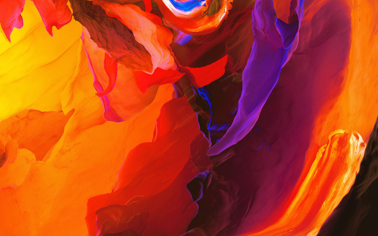Red Orange Colorful Abstract wallpaper 1280x800