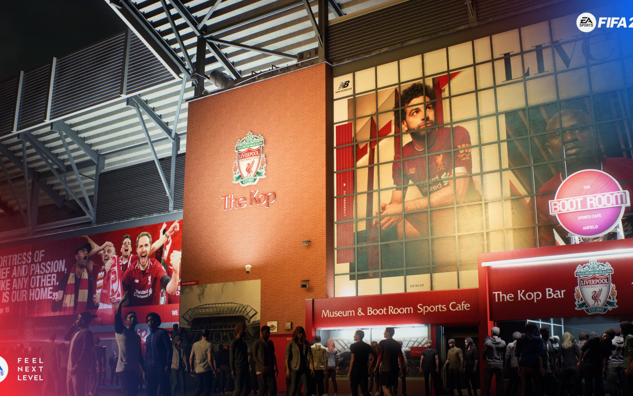 FIFA 21 Liverpool Stadium wallpaper 1280x800