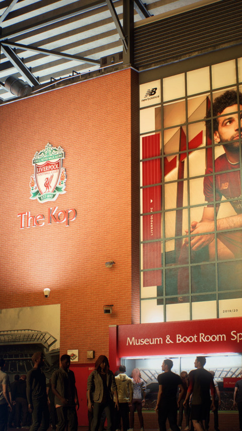 FIFA 21 Liverpool Stadium wallpaper 480x854