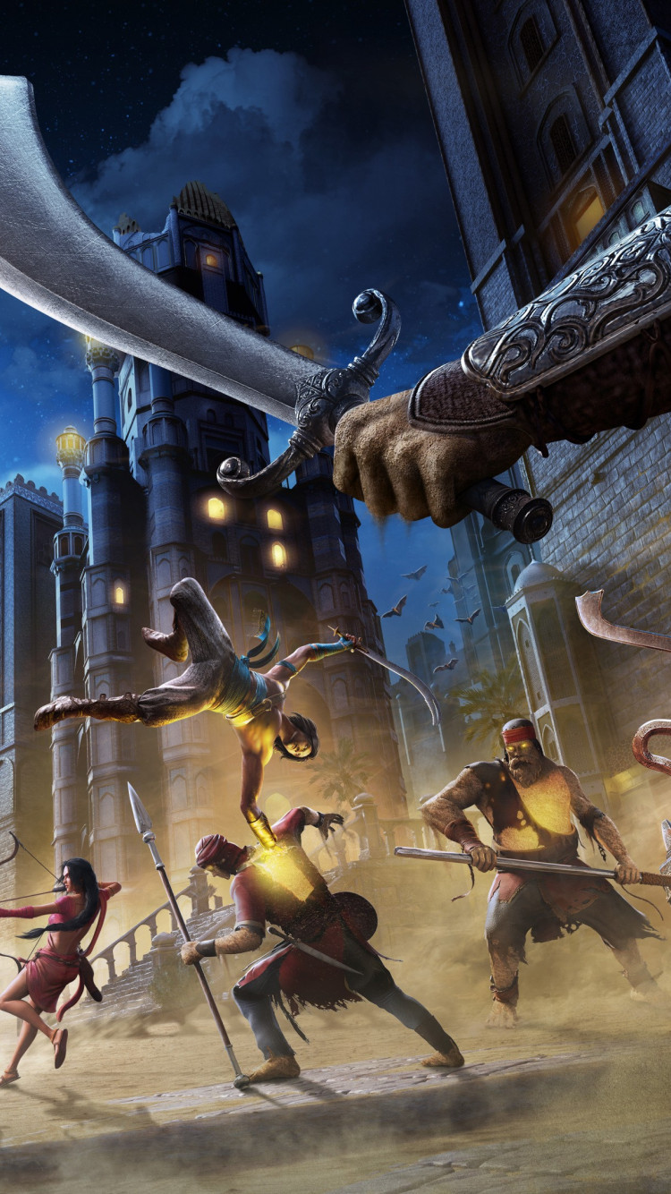 Prince of Persia: The Sands of Time Remake wallpaper 750x1334