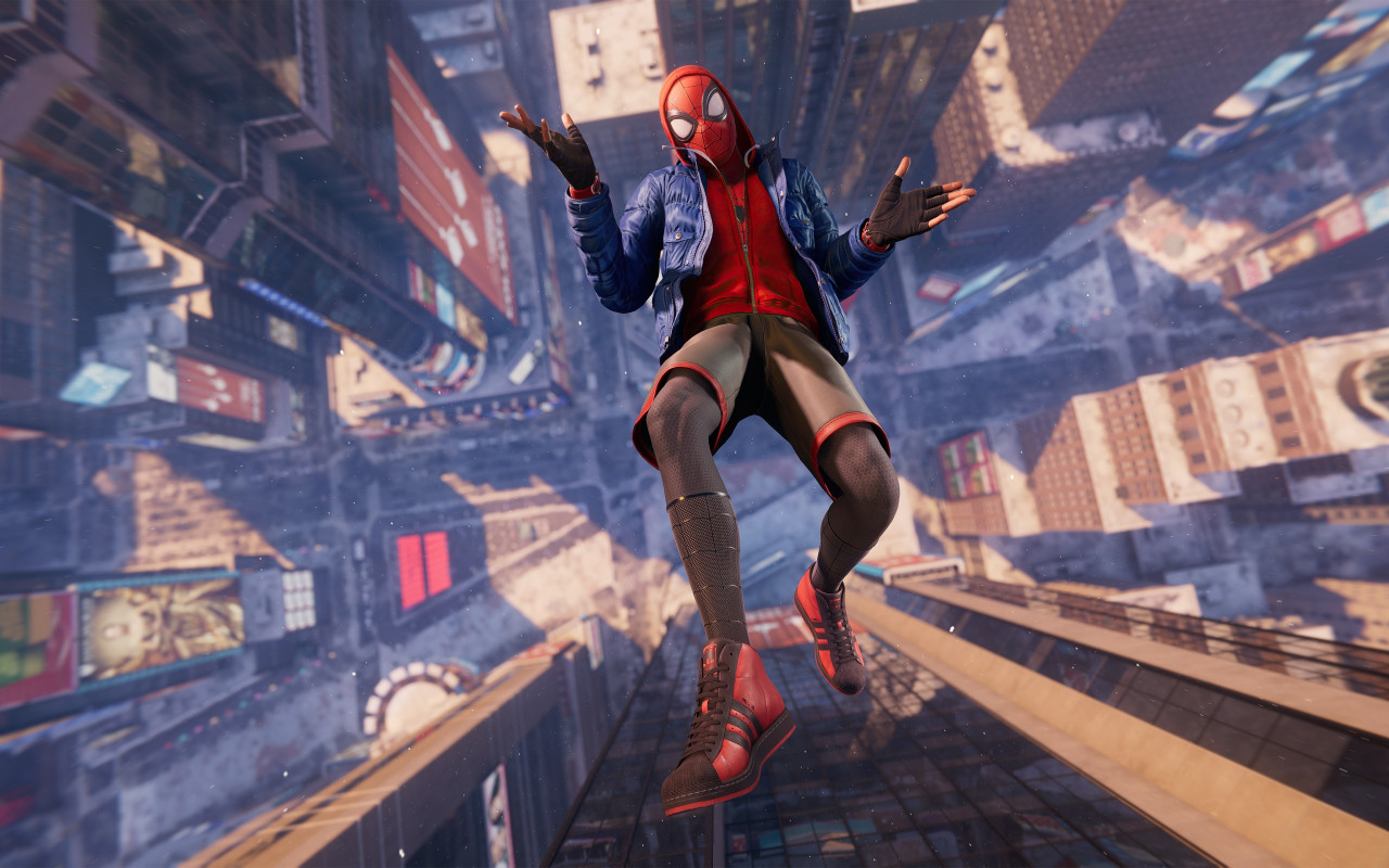Spider Man: Miles Morales screenshot wallpaper 1280x800