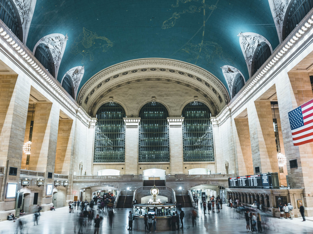 Grand Central Railway Station, New York wallpaper 1024x768