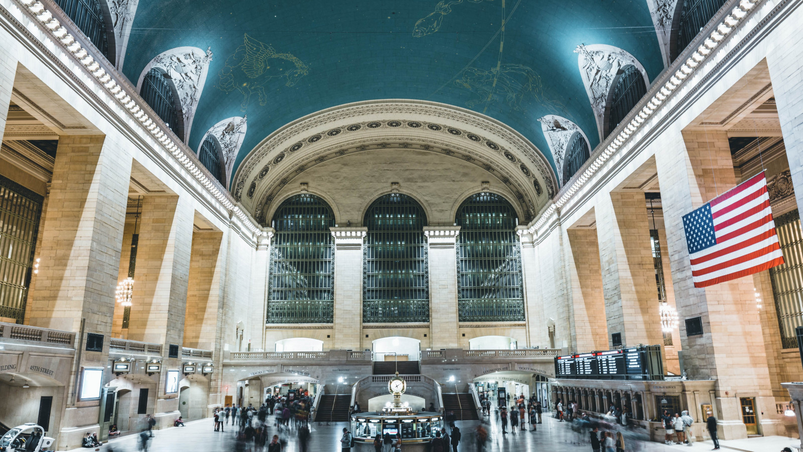 Grand Central Railway Station, New York wallpaper 1600x900