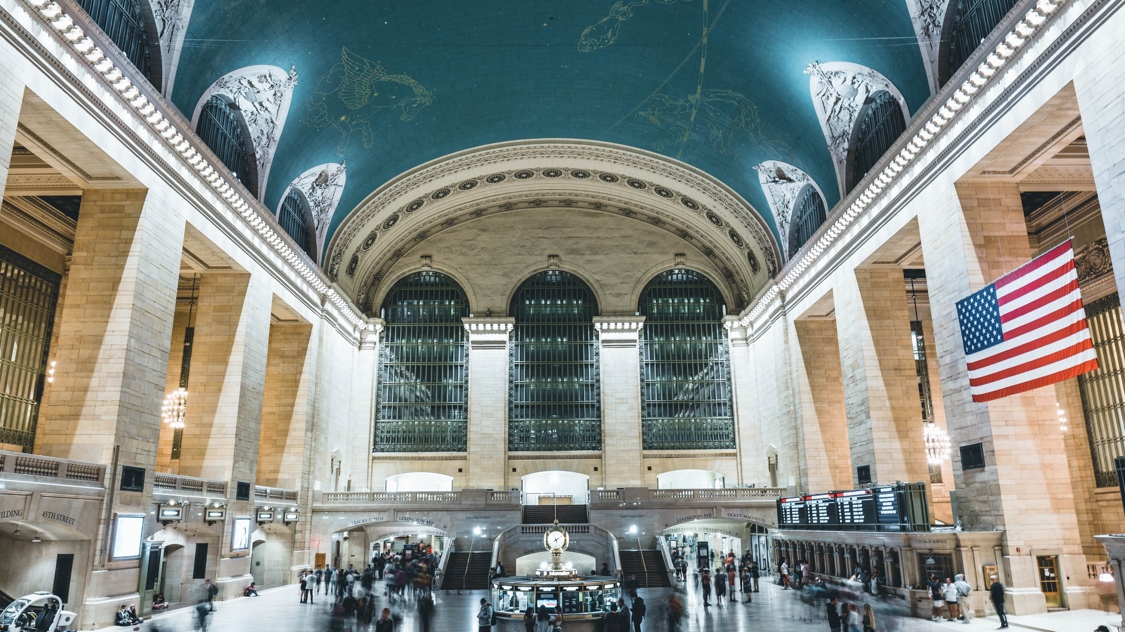 Grand Central Railway Station, New York wallpaper 3840x2160
