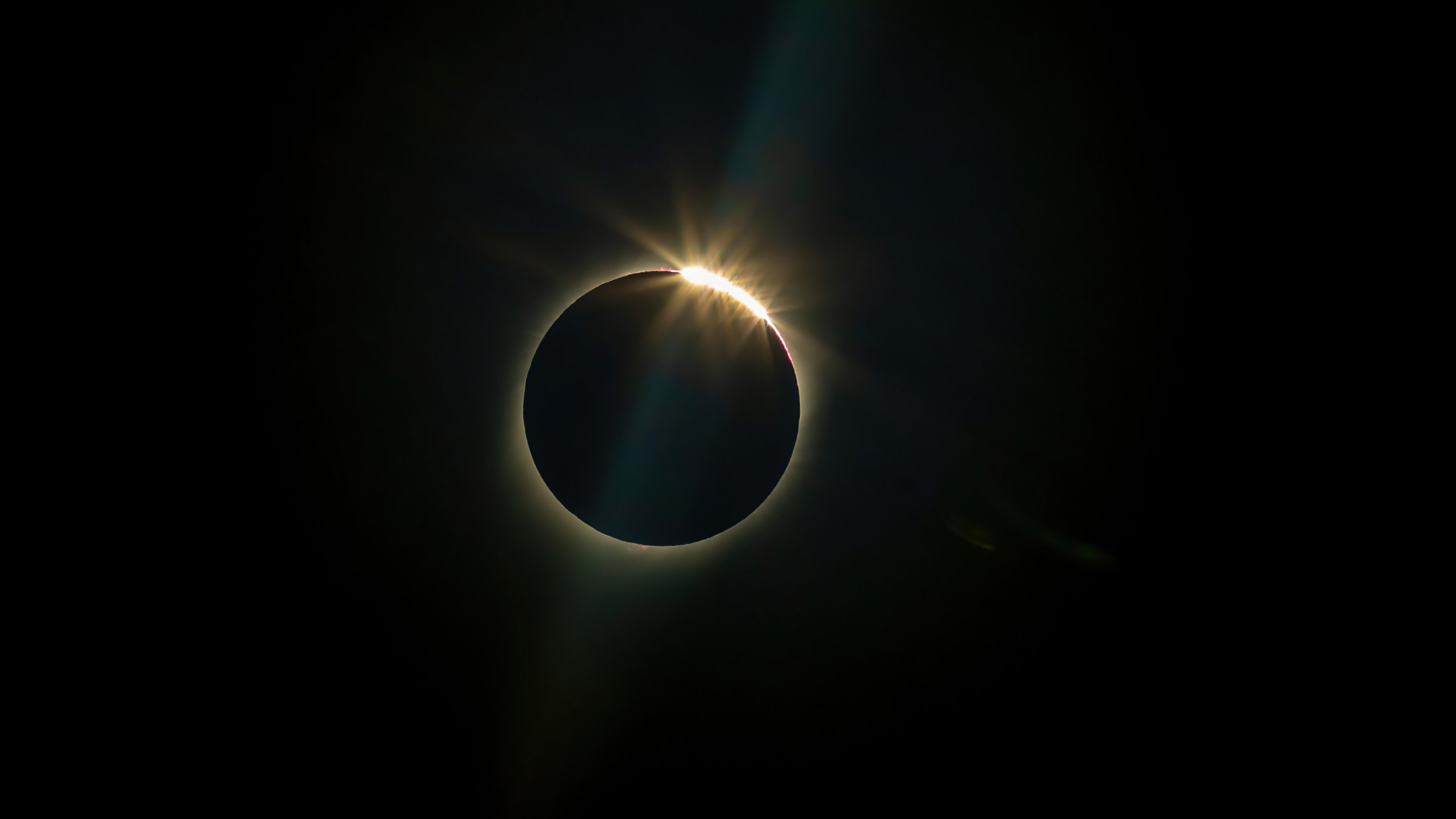 Sun eclipse wallpaper 2560x1440
