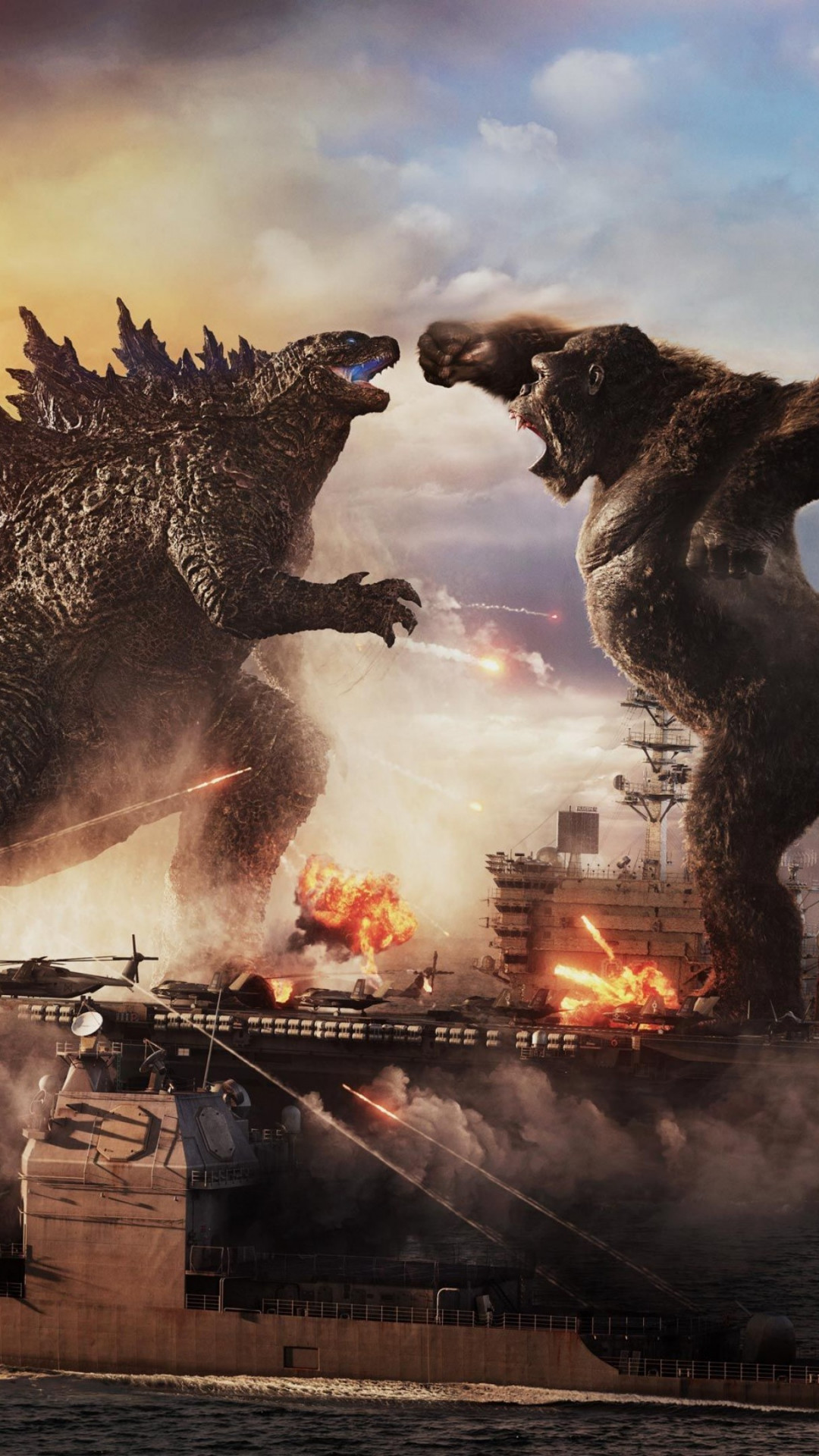 Godzilla vs Kong wallpaper 1080x1920