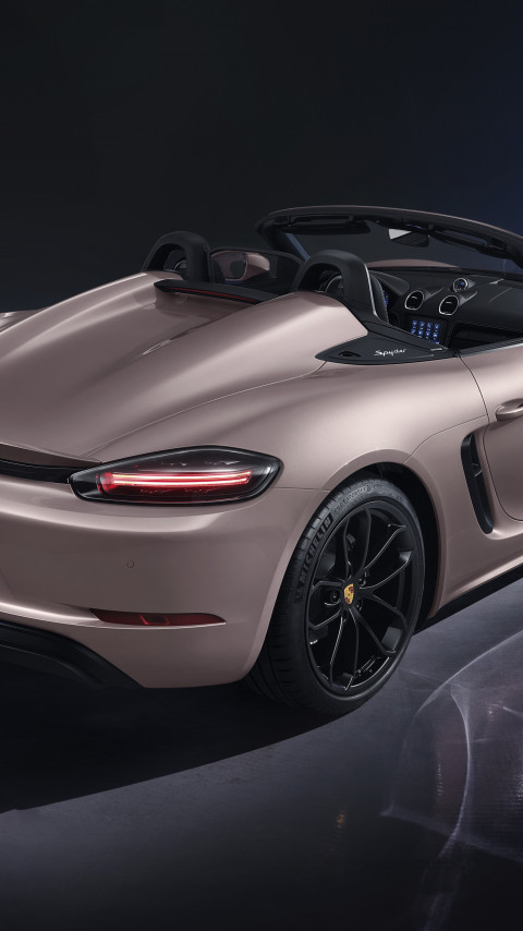 Porsche 718 Spyder wallpaper 480x854