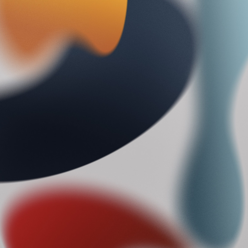 Abstract iOS 15 wallpaper 1024x1024