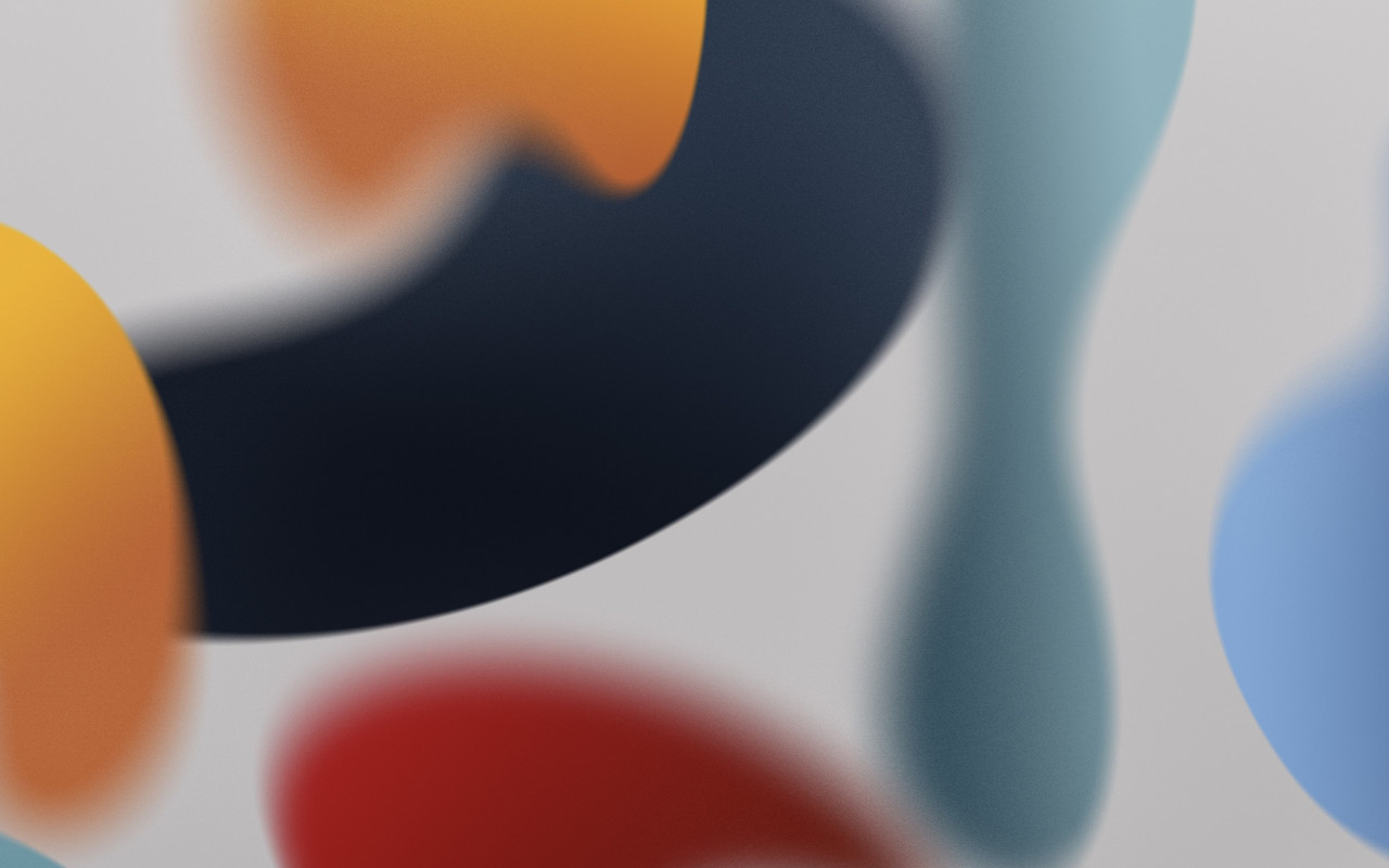 Abstract iOS 15 wallpaper 1280x800