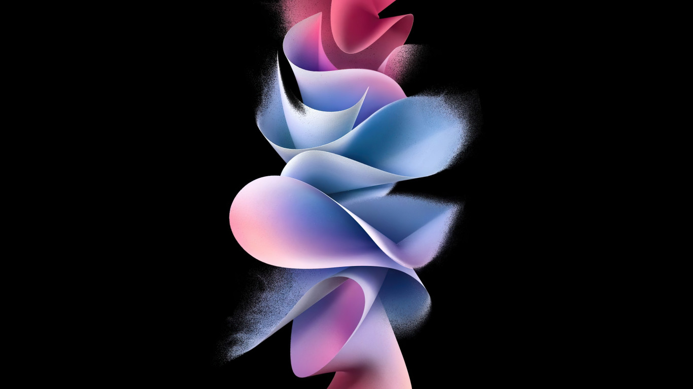 Insane abstract beauty on Samsung Galaxy Z Flip 3 wallpaper 1366x768