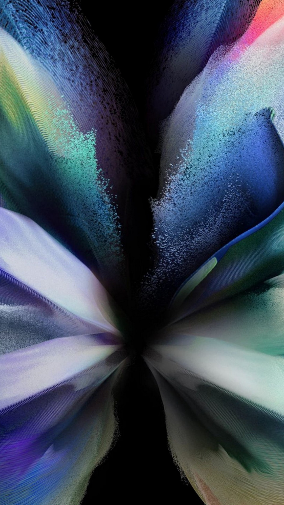 The butterfly from Samsung Galaxy Z Fold 3 wallpaper 1080x1920