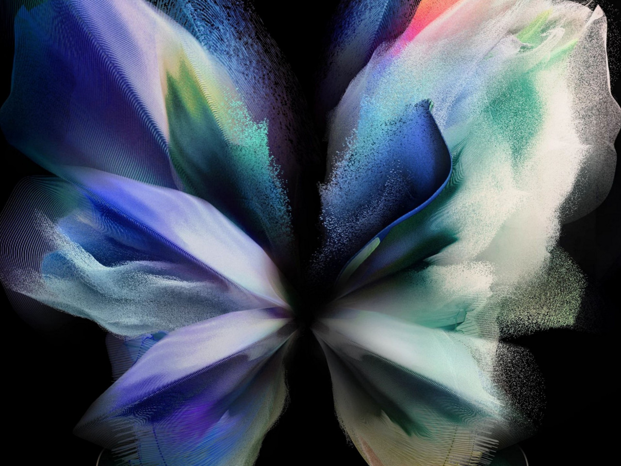 The butterfly from Samsung Galaxy Z Fold 3 wallpaper 1280x960