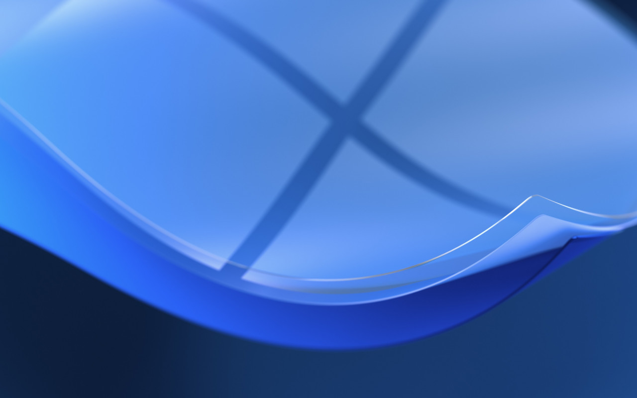 Blue Windows 11 wallpaper 1280x800