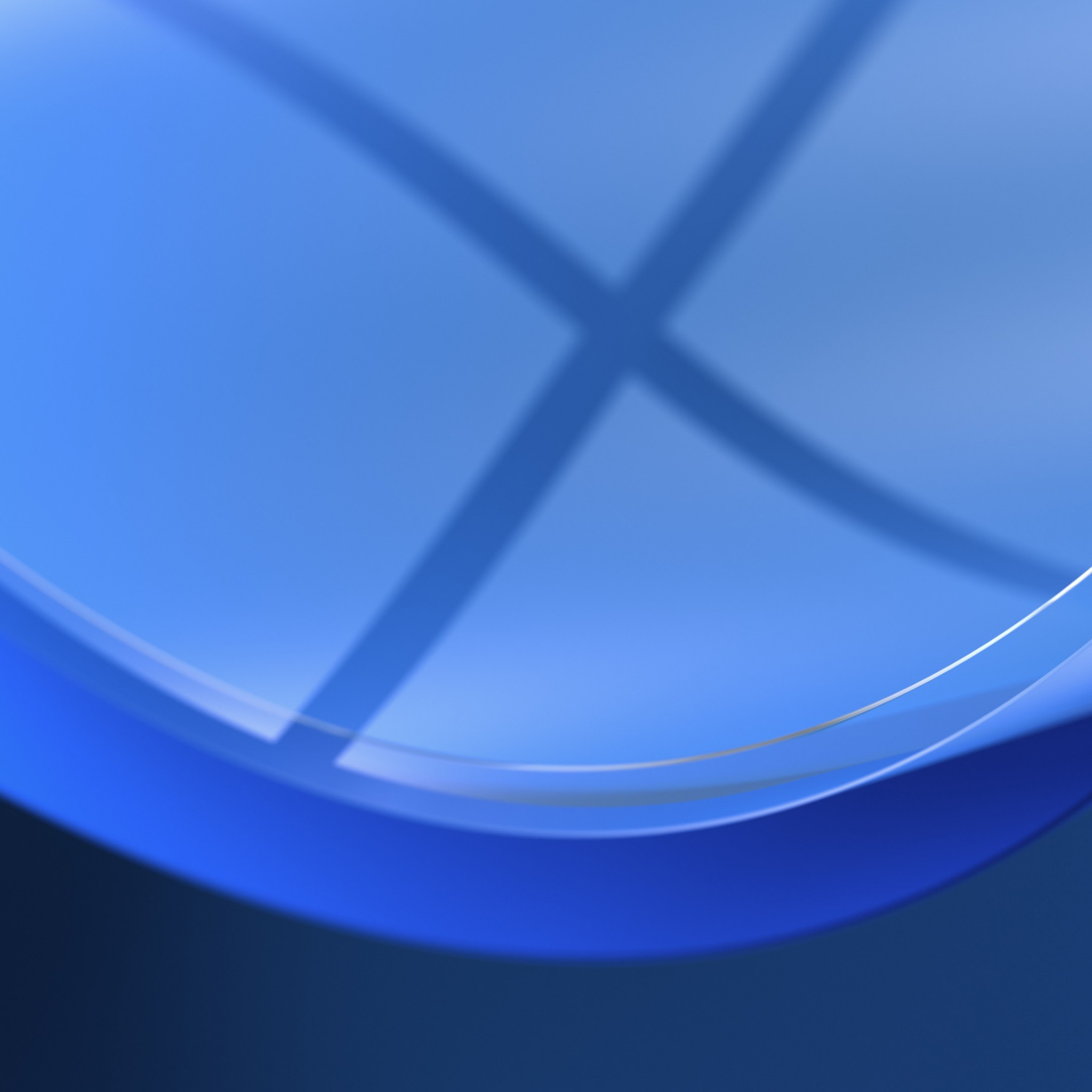 Blue Windows 11 wallpaper 2048x2048