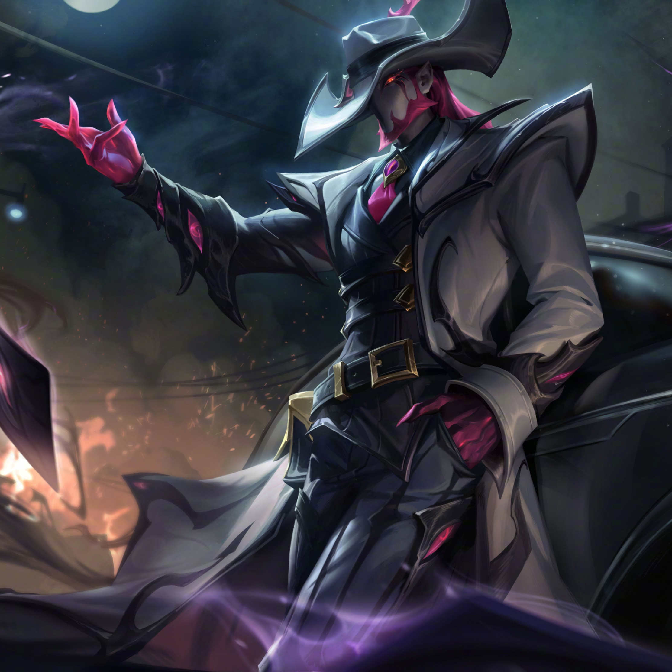 Twisted Fate from League Of Legends wallpaper 2224x2224