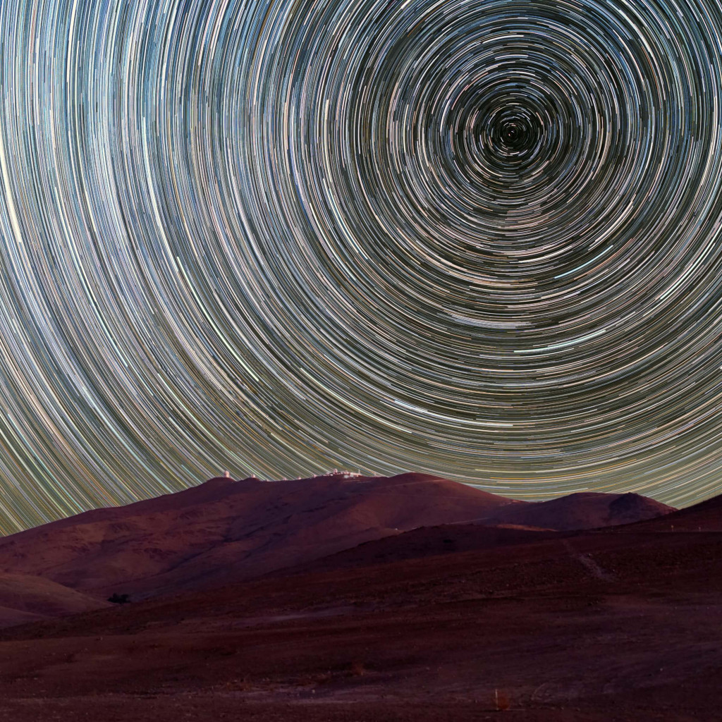 Landscape of Chile's Atacama Desert wallpaper 1024x1024