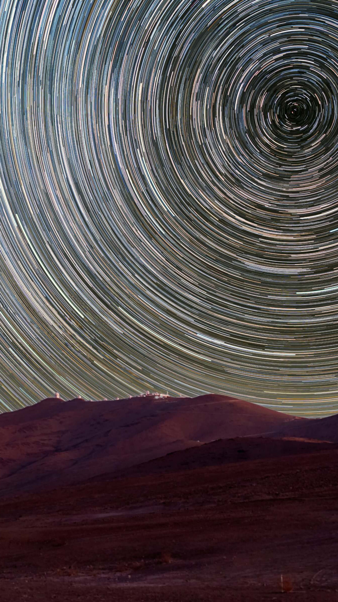 Landscape of Chile's Atacama Desert wallpaper 1080x1920