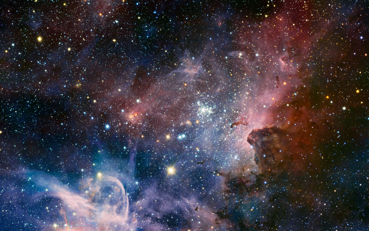 Carina Nebula wallpaper 1440x900