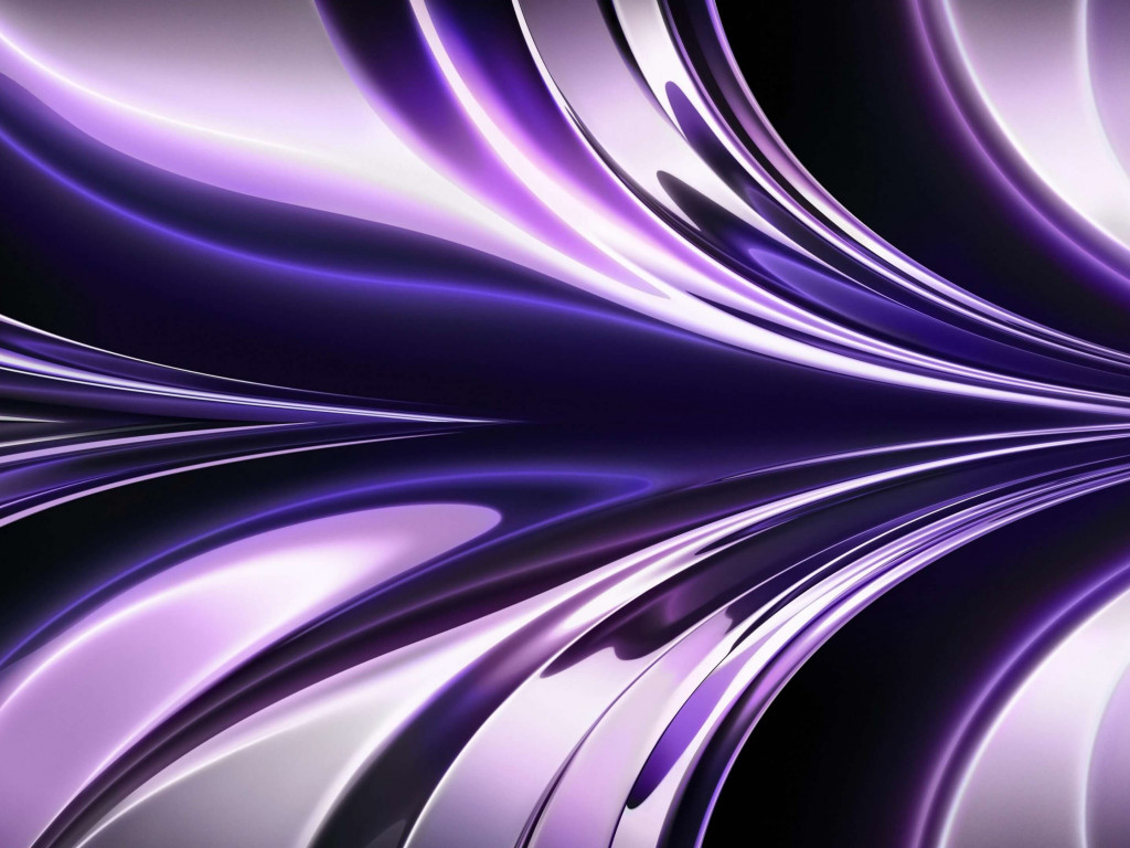 iOS 16 abstract purple style wallpaper 1024x768