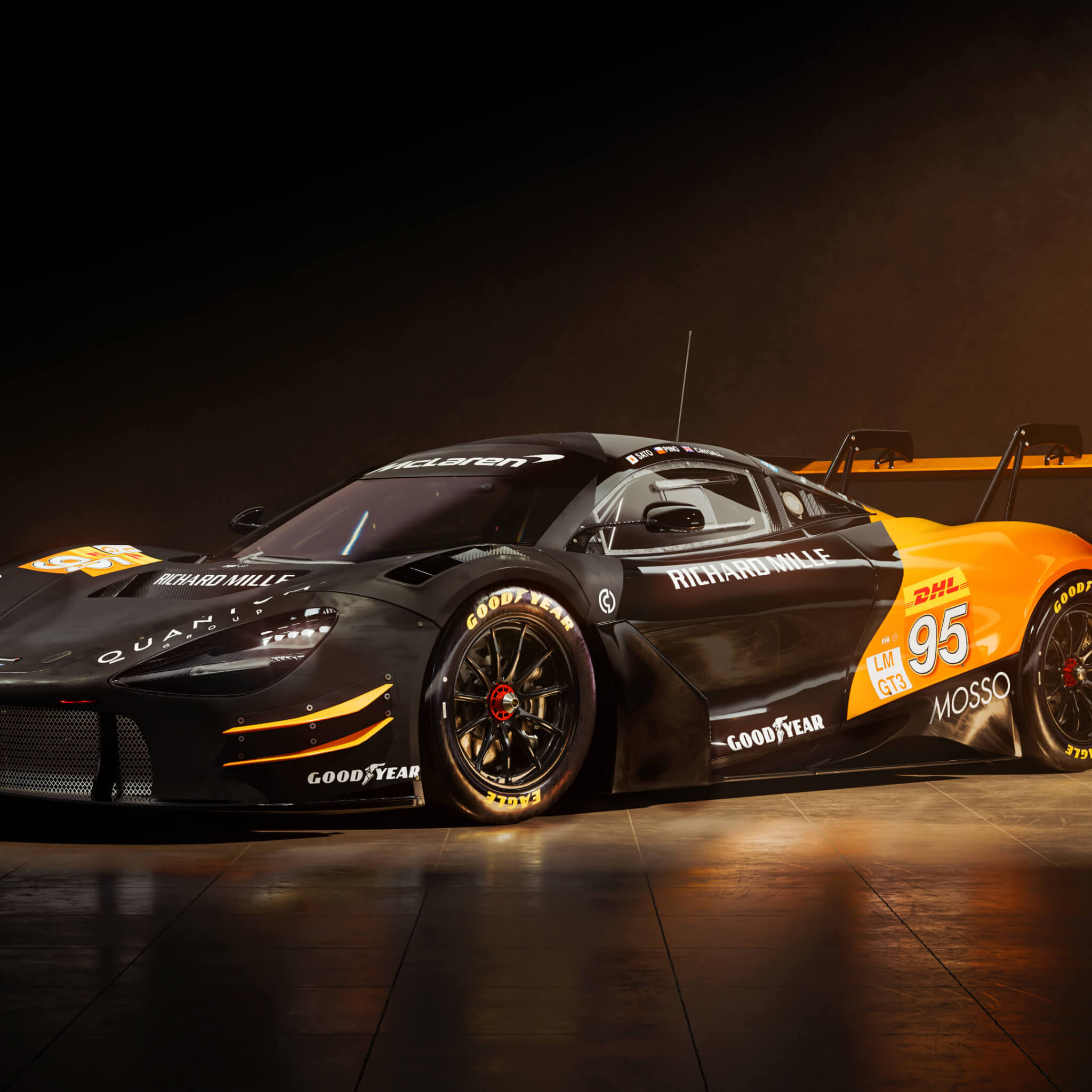 McLaren 720S GT3 EVO wallpaper 2048x2048