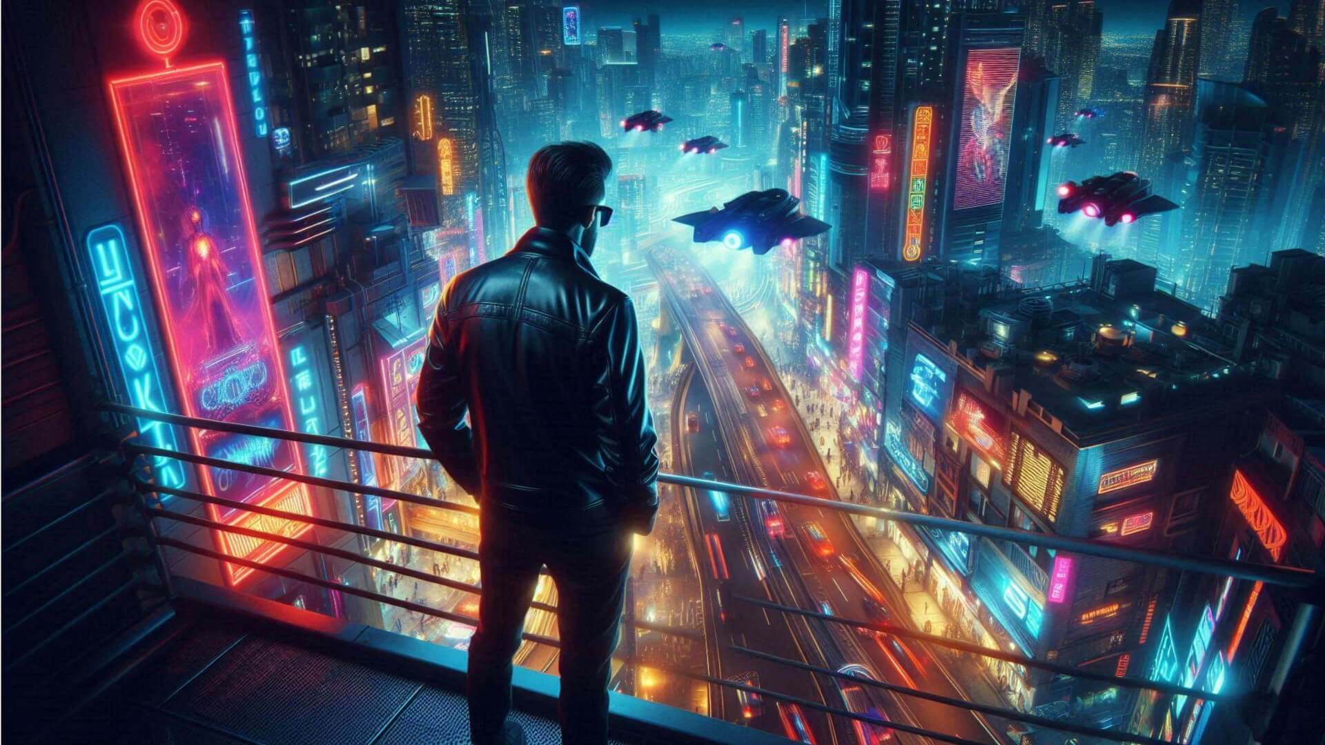 The city of the future is here wallpaper 1280x720