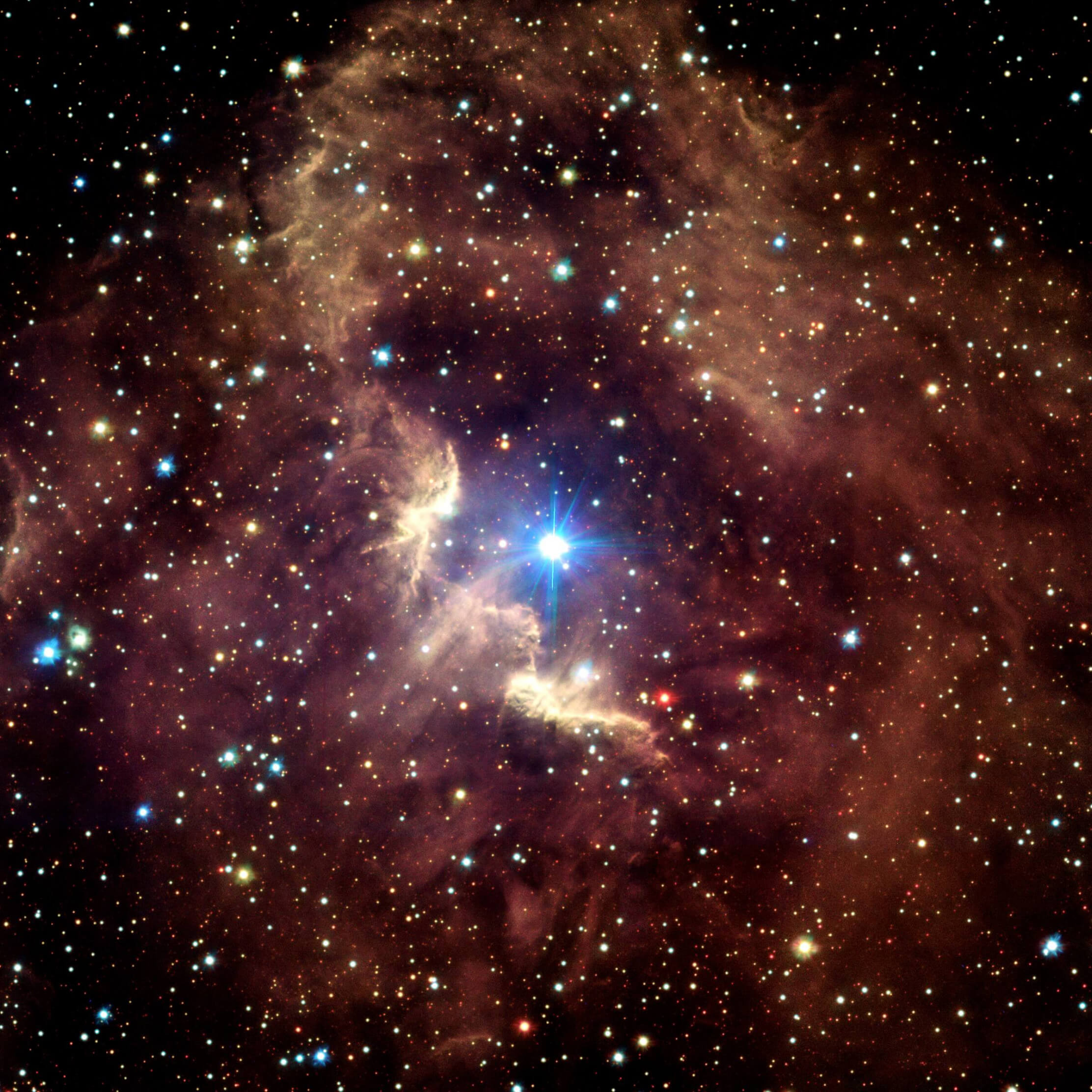 Gum 41 nebula wallpaper 2224x2224