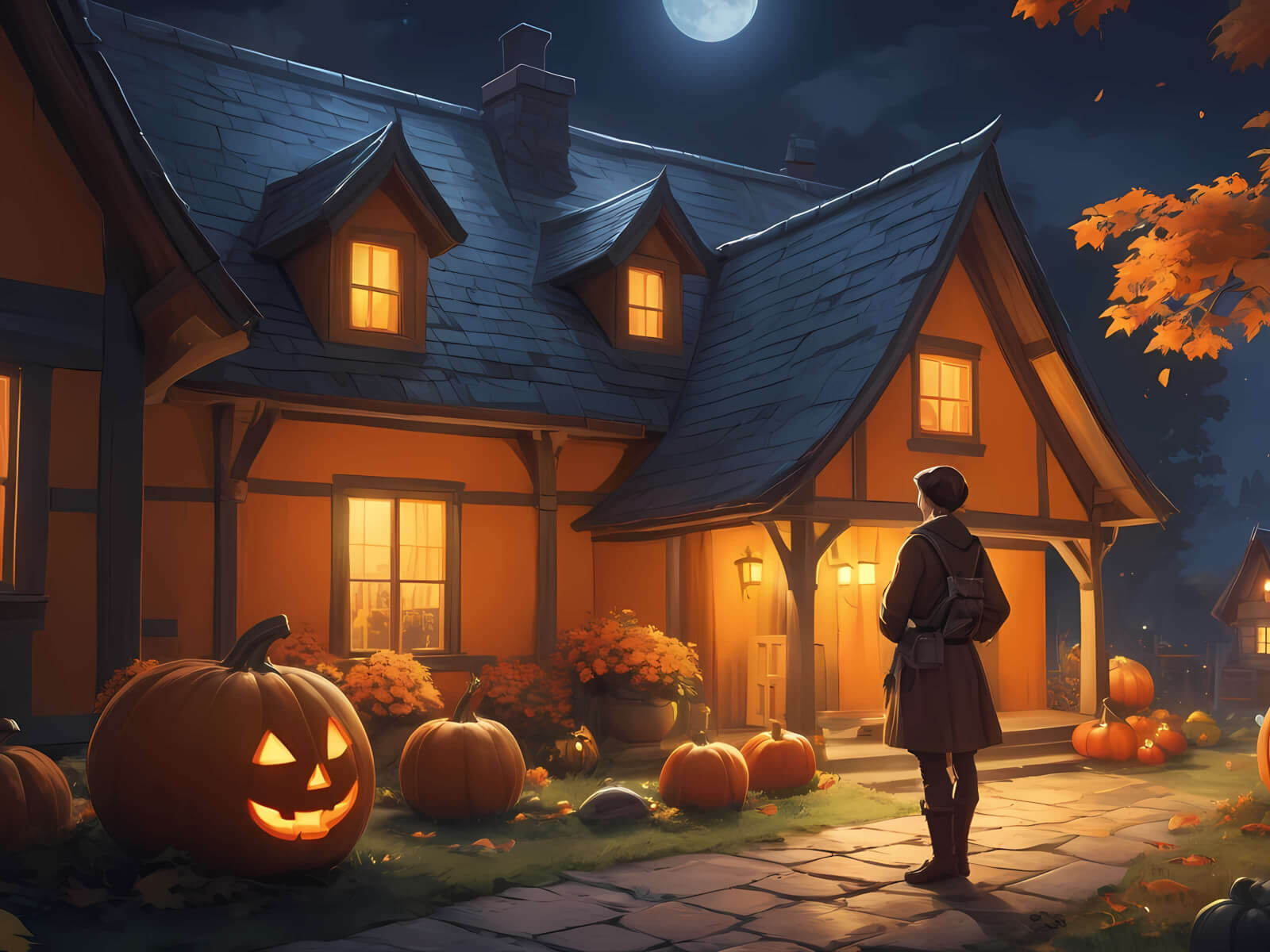 Halloween is coming wallpaper 1024x768