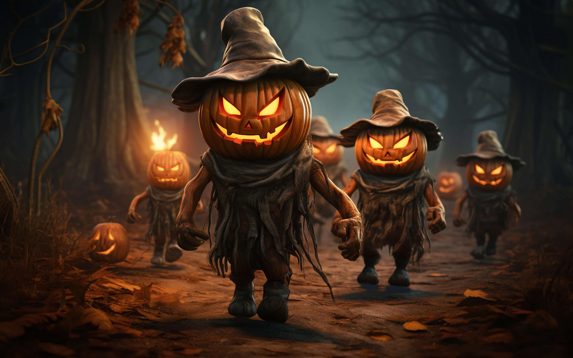 Spooky Halloween wallpaper 1680x1050