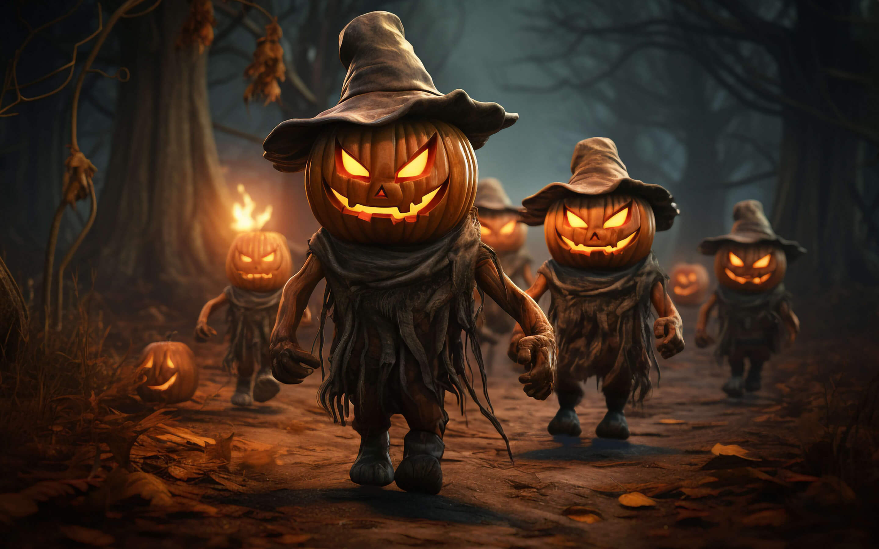 Spooky Halloween wallpaper 2880x1800