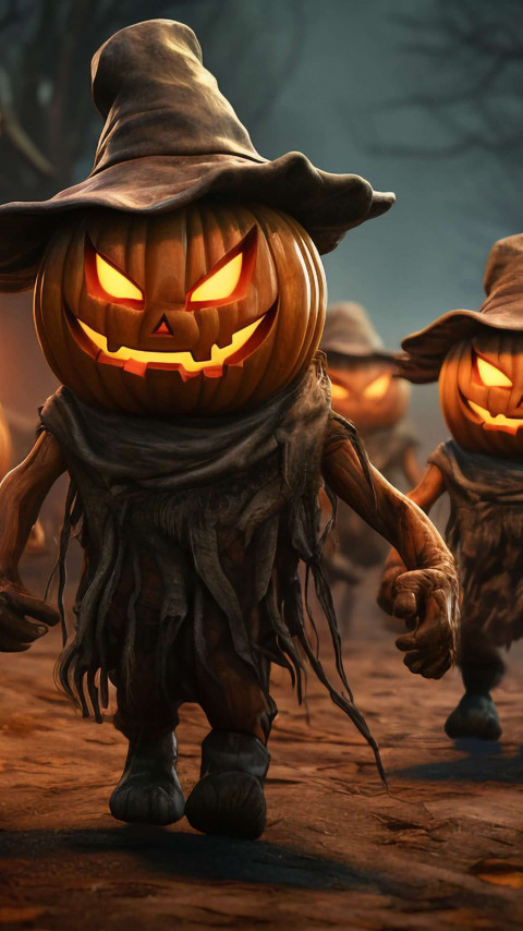 Spooky Halloween wallpaper 480x854