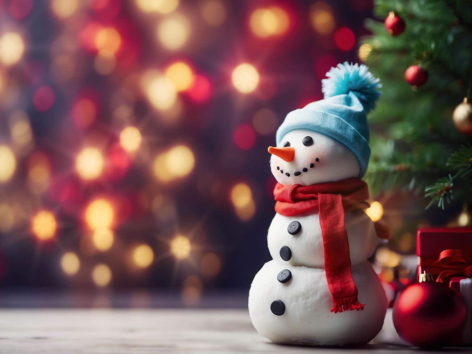 Snowman for this Christmas wallpaper 1280x960