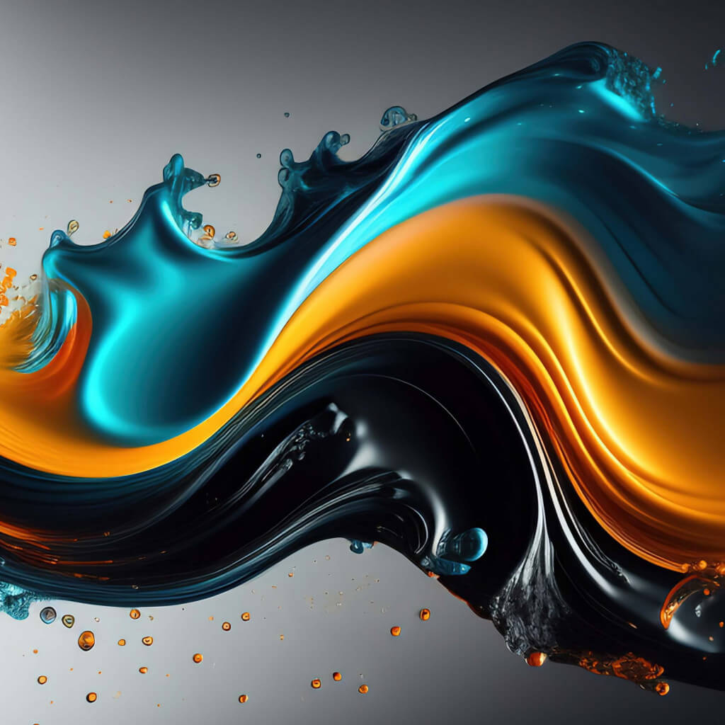 The flow of colors wallpaper 1024x1024